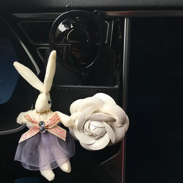 Porte-Lunettes Pare-Soleil Et Téléphone Pour Voiture Girly - ConfortVoiture.fr