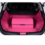 Organiseur De Coffre Voiture Rose - ConfortVoiture.fr