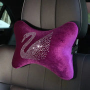 Accessoires Intérieur Voiture Velours Violet Bling - ConfortVoiture.fr