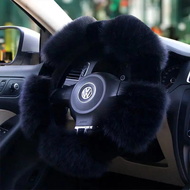 Housse De Volant Sherpa Pour Hiver - ConfortVoiture.fr