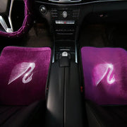 Accessoires Intérieur Voiture Velours Violet Bling - ConfortVoiture.fr