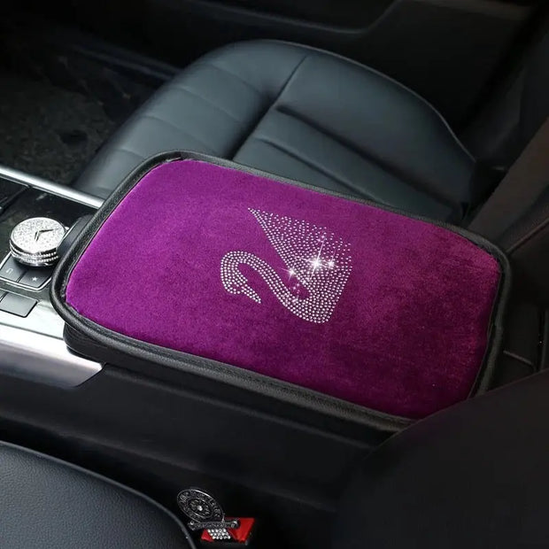 Accessoires Intérieur Voiture Velours Violet Bling - ConfortVoiture.fr