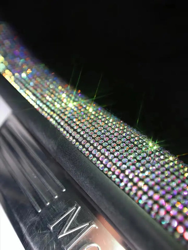 Accessoires De Voiture Bling Cristal Avec Couvre-Volant - ConfortVoiture.fr