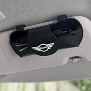 Porte-Lunettes Pare-Soleil BMW Mini Organiseur Noir - ConfortVoiture.fr