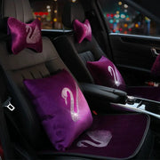 Accessoires Intérieur Voiture Velours Violet Bling - ConfortVoiture.fr
