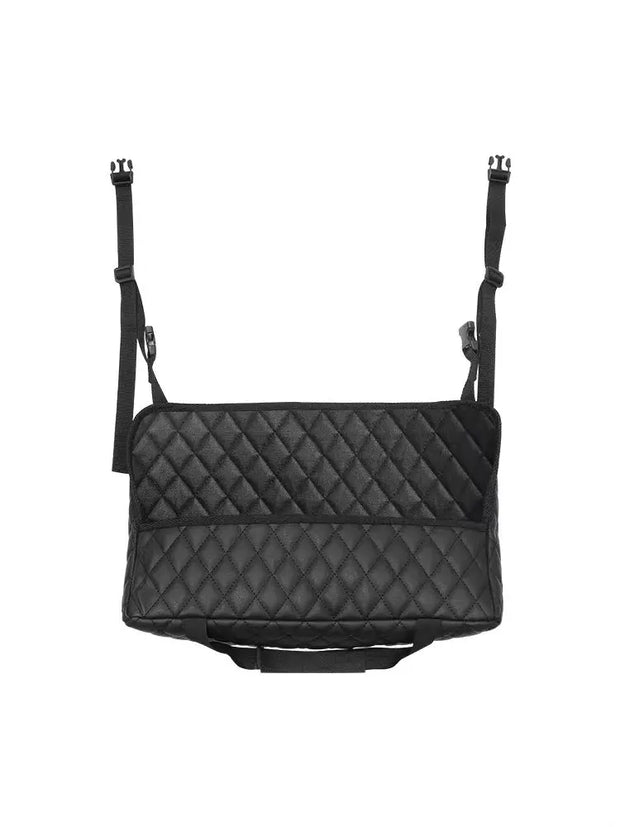 Porte-Sac Entre Sièges Avec Ours En Peluche - ConfortVoiture.fr