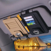 Organiseur Pare-Soleil Auto Bling Avec Couronne - ConfortVoiture.fr