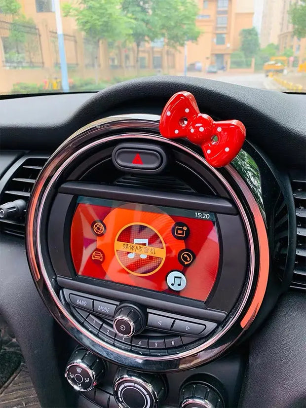 Décoration Tableau De Bord Forme Oreilles Pour Mini Cooper - ConfortVoiture.fr