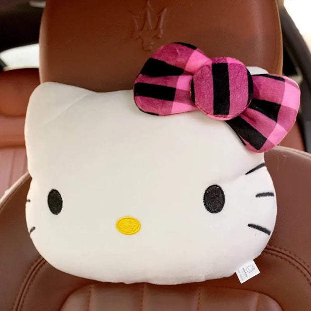 Oreiller De Repose-Tête En Forme De Nœud - Lot De 2 - ConfortVoiture.fr