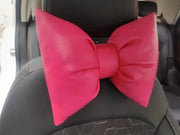 Coussin Appui-Tête Forme Noeud Couleur Rose Hot Barbie - ConfortVoiture.fr