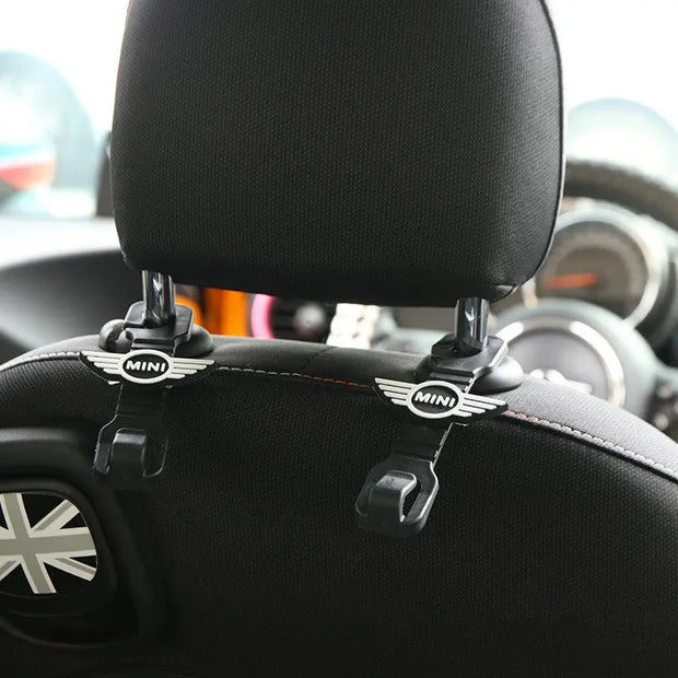 Crochets De Siège Pour Mini Cooper (2 Pièces) - ConfortVoiture.fr