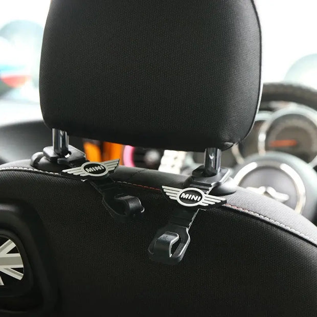 Crochets De Siège Pour Mini Cooper (2 Pièces) - ConfortVoiture.fr
