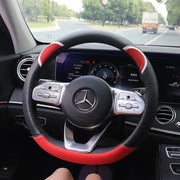 Housse De Volant Refroidissante Avec Oreilles D'Ours - ConfortVoiture.fr