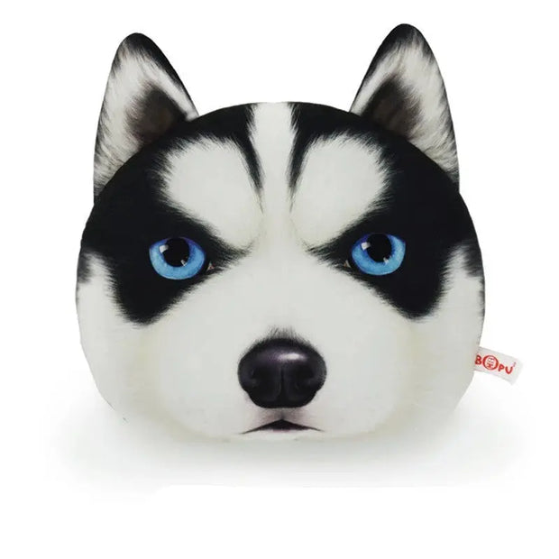 Coussin Appuie-Tête De Siège Auto Pour Chien Husky Pug Chihuahua - ConfortVoiture.fr