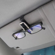 Porte-Lunettes Pare-Soleil Strass Étincelants Pour Voiture - ConfortVoiture.fr