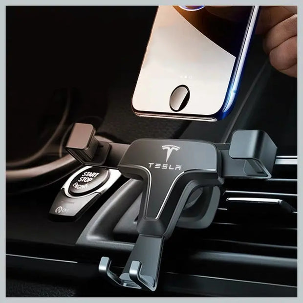 Support Téléphone Voiture Pour Tesla - ConfortVoiture.fr