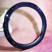 Housse De Volant Luxueuse Avec Améthyste Cabochon - ConfortVoiture.fr