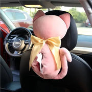 Boîte À Mouchoirs Console Arrière Forme Chat - ConfortVoiture.fr