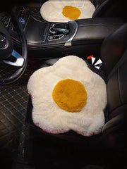 Housse De Siège Voiture Velours Oeuf Au Plat - ConfortVoiture.fr