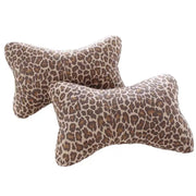 Coussin Appui-Tête Cuir Pour Siège Auto Confort Léopard - ConfortVoiture.fr