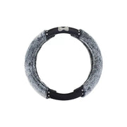 Housse De Volant Moelleuse Pour Hiver Avec Nœud Étincelant - ConfortVoiture.fr