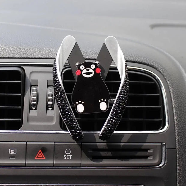 Support Téléphone Voiture Bling M Pour iPhone - ConfortVoiture.fr