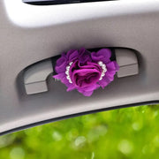 Organiseur De Voiture Fille Avec Boîte À Mouchoirs Violette - ConfortVoiture.fr