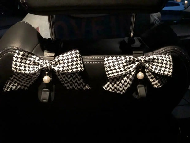 Crochet De Siège Auto Pour Enfant Avec Nœud Décoratif - ConfortVoiture.fr