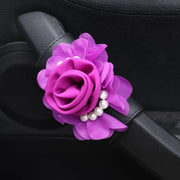 Organiseur De Voiture Fille Avec Boîte À Mouchoirs Violette - ConfortVoiture.fr