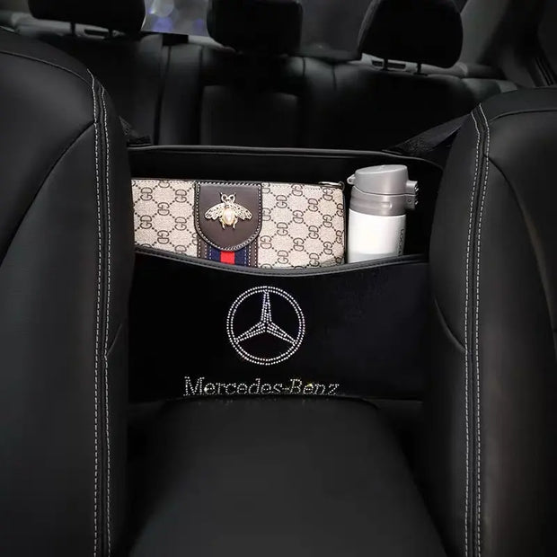 Porte-Sac Entre Sièges Bling Pour Mercedes-Benz - ConfortVoiture.fr