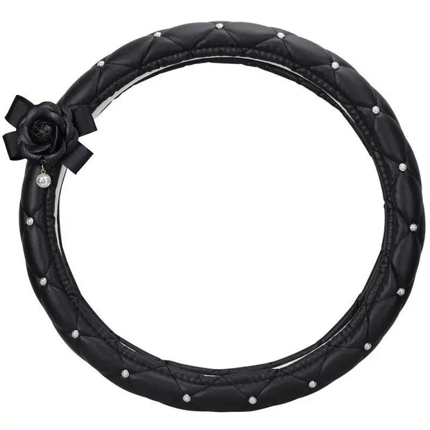 Housse De Volant En Similicuir Vegan Luxueuse - ConfortVoiture.fr