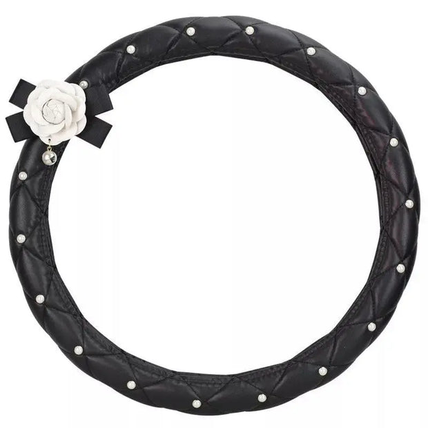 Housse De Volant En Similicuir Vegan Luxueuse - ConfortVoiture.fr