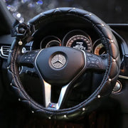 Housse De Volant En Similicuir Vegan Luxueuse - ConfortVoiture.fr