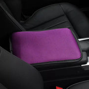 Couvre-Console De Voiture Violet Avec Fleurs En Chiffon - ConfortVoiture.fr