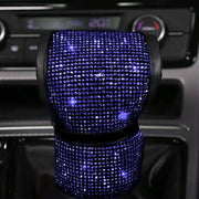 Housse De Volant Bleu Étincelant Accessoire Voiture Bling - ConfortVoiture.fr