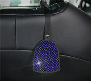 Housse De Volant Bleu Étincelant Accessoire Voiture Bling - ConfortVoiture.fr