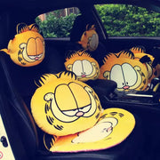 Coussin Appuie-Tête Voiture En Peluche Garfield - ConfortVoiture.fr