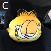 Coussin Appuie-Tête Voiture En Peluche Garfield - ConfortVoiture.fr