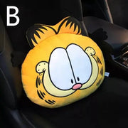 Coussin Appuie-Tête Voiture En Peluche Garfield - ConfortVoiture.fr