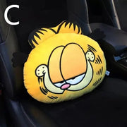 Coussin Appuie-Tête Voiture En Peluche Garfield - ConfortVoiture.fr