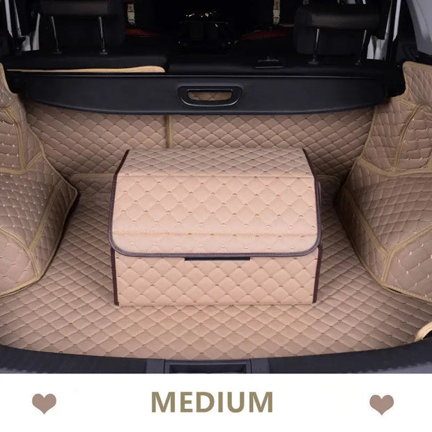Organiseur De Coffre Beige - ConfortVoiture.fr