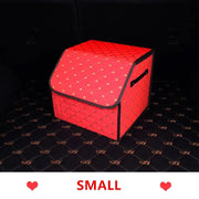 Organiseur De Coffre Rouge Pour Voiture - ConfortVoiture.fr