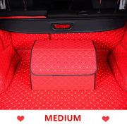 Organiseur De Coffre Rouge Pour Voiture - ConfortVoiture.fr