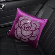 Coussin Repose-Tête De Voiture Velours Forme D'Os - ConfortVoiture.fr