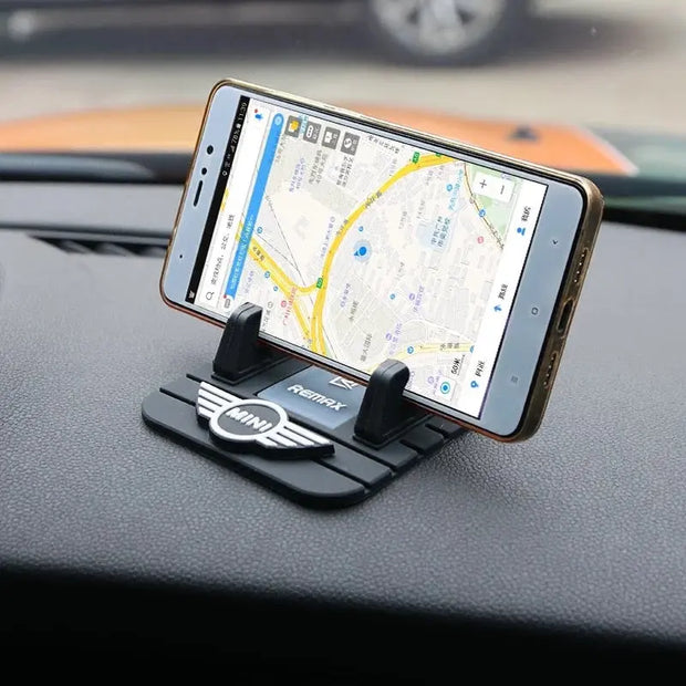 Support Téléphone Antidérapant Pour Tableau De Bord Mini Cooper - ConfortVoiture.fr