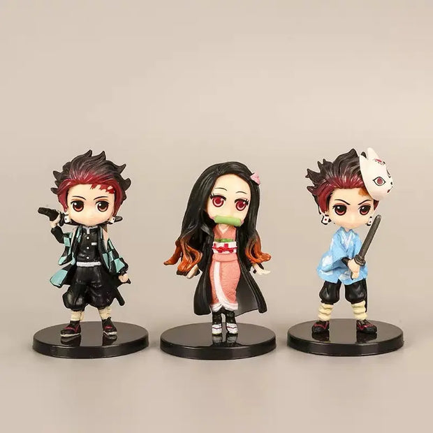 Décoration De Tableau De Bord Anime Demon Slayer Set 6 Pièces - ConfortVoiture.fr