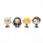 Décoration De Tableau De Bord Demon Slayer Anime (Lot De 4) - ConfortVoiture.fr