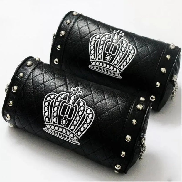 Ensemble D'Accessoires Auto Avec Couronne Bling - ConfortVoiture.fr