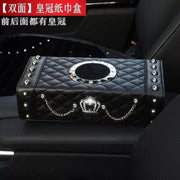 Ensemble D'Accessoires Auto Avec Couronne Bling - ConfortVoiture.fr