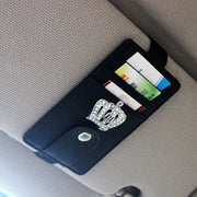 Ensemble D'Accessoires Auto Avec Couronne Bling - ConfortVoiture.fr